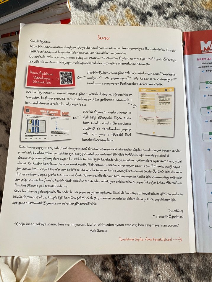 Benim Hocam TYT Matematik Video Destekli Kitap HİÇ KULLANILMADI - Görsel 3