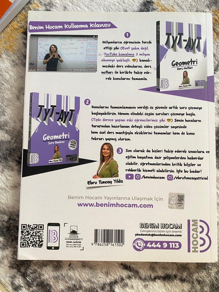TYT-AYT Geometri Soru Bankası Ebru Tuncay Yıldız - Görsel 2