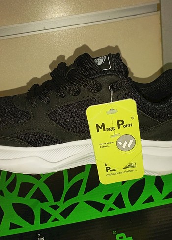 Siyah Yılan Desenli Bağcıklı Spor Ayakkabı - Görsel 2