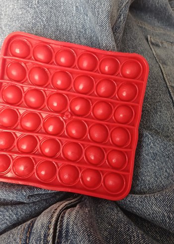Kırmızı Pop It Duyusal Oyuncak