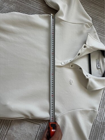 Lacoste beyaz elbise - Görsel 6