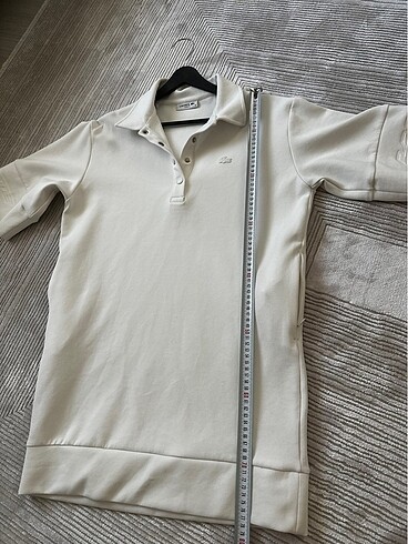 Lacoste beyaz elbise - Görsel 7