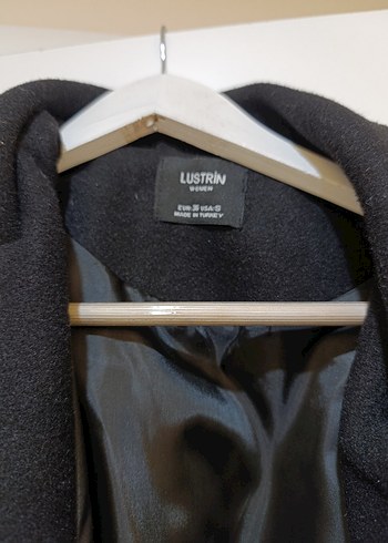 Siyah Uzun Klasik Kaban S beden - Görsel 3