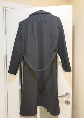 Siyah Uzun Klasik Kaban S beden - Görsel 4