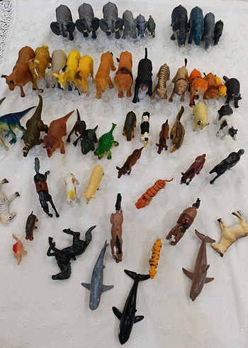 Çeşitli Hayvan Figürleri Seti - Görsel 2