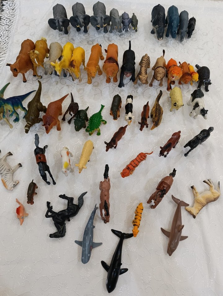 Çeşitli Hayvan Figürleri Seti - Görsel 2