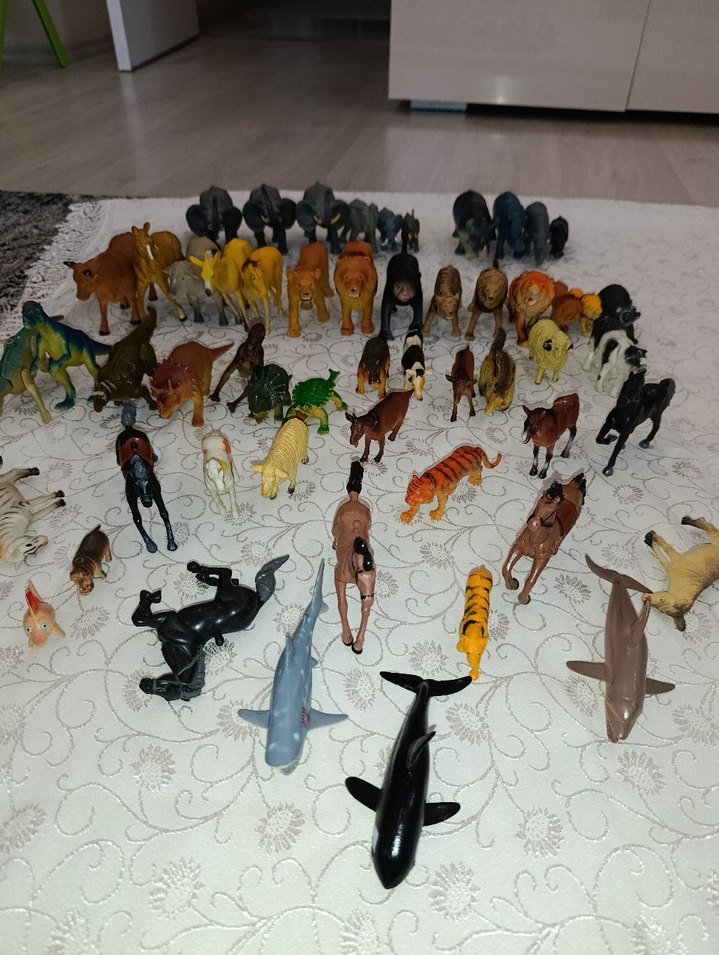 Çeşitli Hayvan Figürleri Seti - Görsel 3