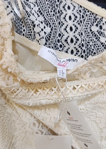 Dantel Detaylı Tek Omuz Midi Elbise - Görsel 6