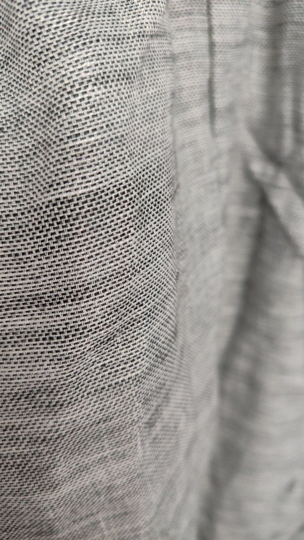 Kadın Gri Keten Salaş Tulum - Görsel 2