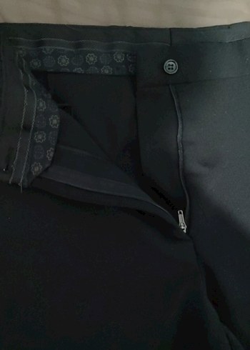 Siyah Kadın Kumaş Pantolon - Görsel 3