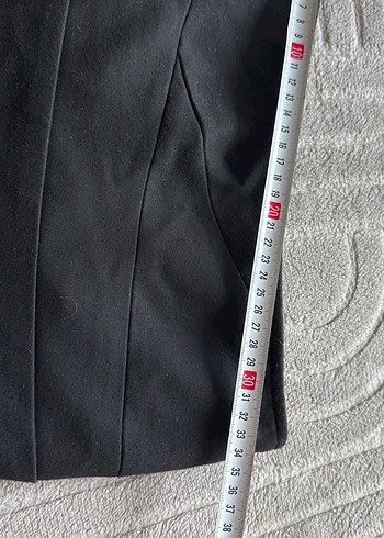 Siyah Midi Kalem Etek - Görsel 4