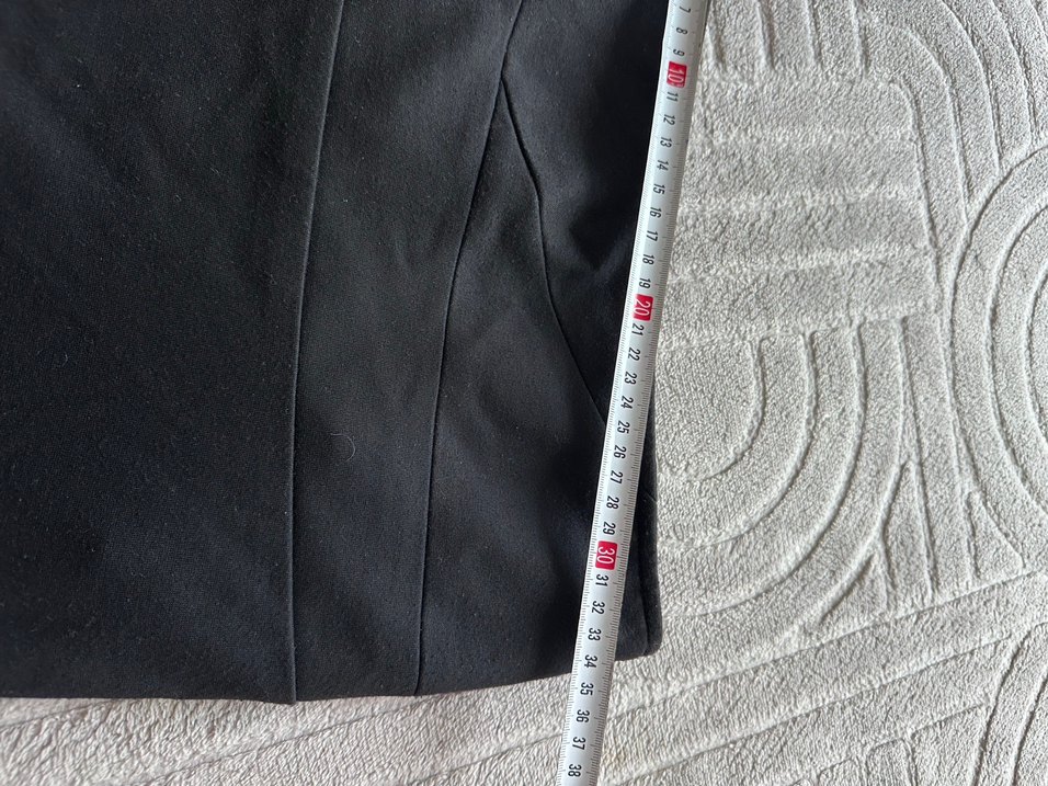 Siyah Midi Kalem Etek - Görsel 4