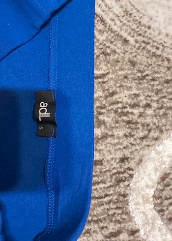 Kadın Mavi Uzun Drapeli Etek - Görsel 5