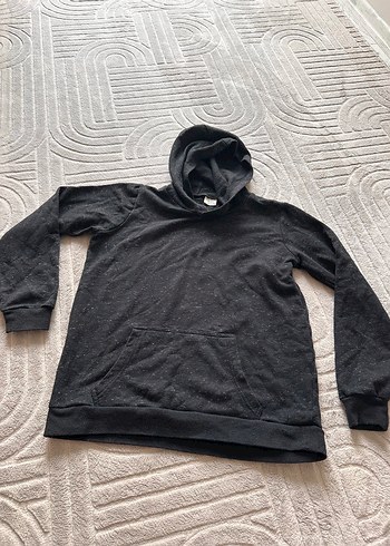 Gri Kapüşonlu erkek çocuk Sweatshirt - Görsel 2