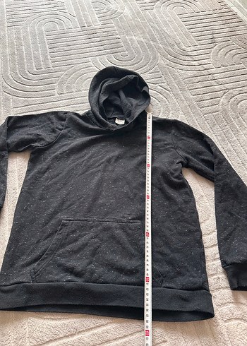 Gri Kapüşonlu erkek çocuk Sweatshirt - Görsel 3