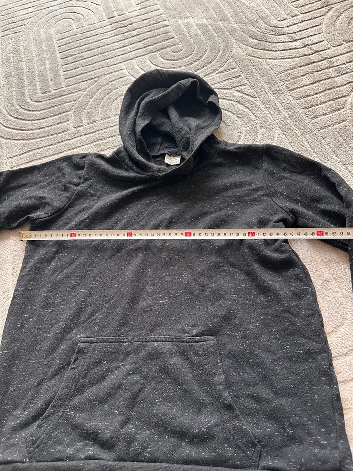 Gri Kapüşonlu erkek çocuk Sweatshirt - Görsel 5