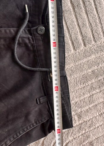 Erkek Siyah Rahat Kesim Denim Pantolon - Görsel 5