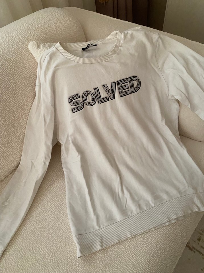 Beyaz Baskılı Hamile Tişörtü - Görsel 5