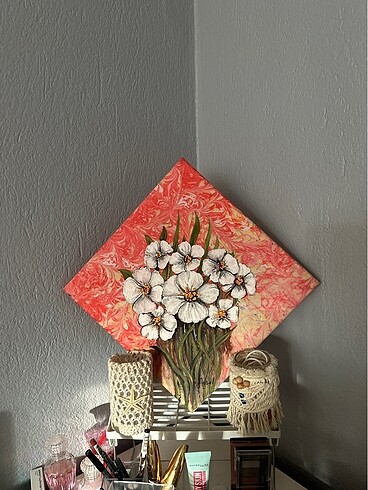 Zara Home Çiçek tablo