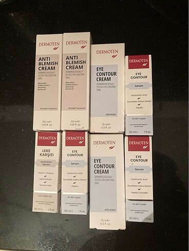 Dermoten 8 ürün