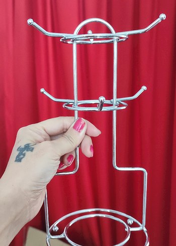 Renkli Metal Çatal Kaşık Tutucu - Görsel 2