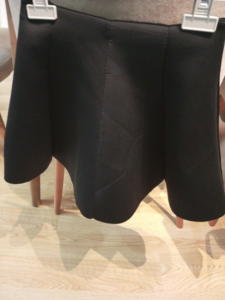 Siyah Uzun Kollu Crop Top .etek.kiz cocuguna - Görsel 3