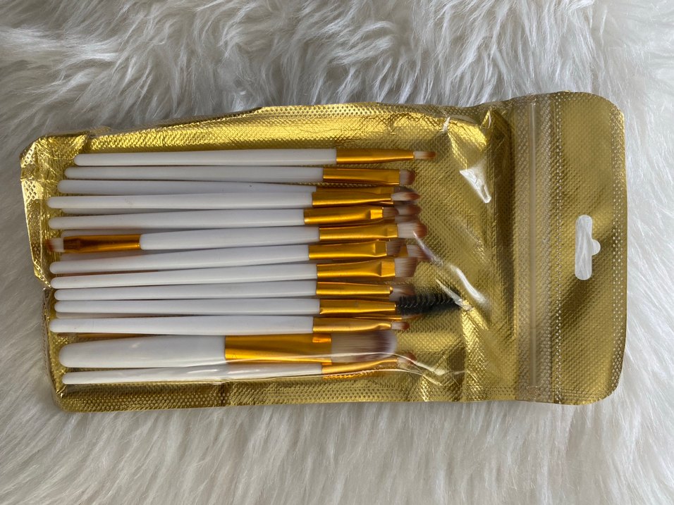 Altın Detaylı Makyaj Fırçası Seti - Görsel 2