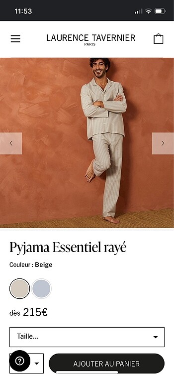 laurance tavernier pijama