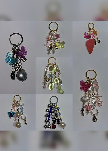 Beden Charm anahtarlıklar