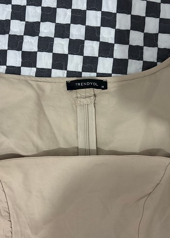 Bej Uzun Kollu Keten Bluz - Görsel 2