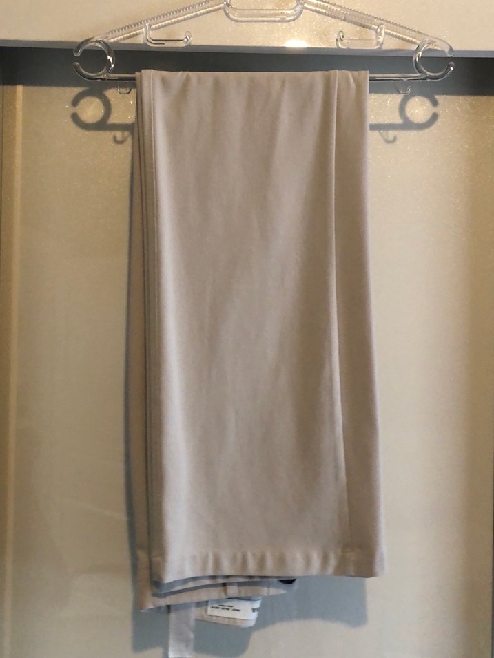 Bej (taş rengi) Midi Kadın Kumaş Pantolon - Görsel 2