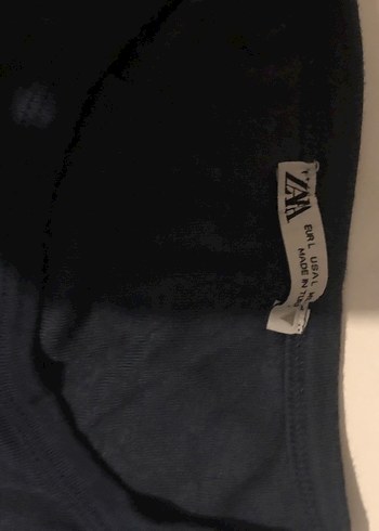 Siyah Kısa Kollu Crop Top - Görsel 2