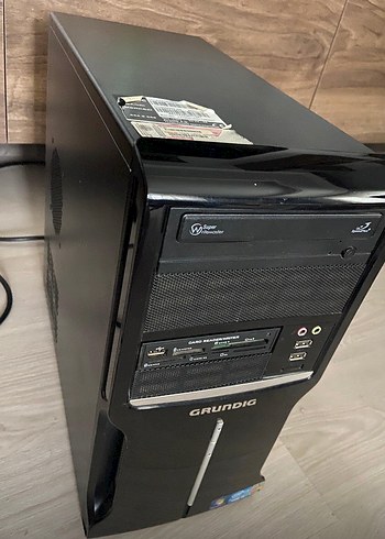 Siyah Grundig Bilgisayar Monitörü - Görsel 3