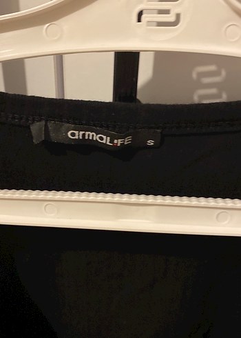 Armalife Düğmeli Siyah Kadın Bluz