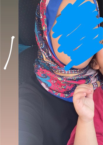 Kadın Çok Renkli Bohem Drapeli Şal