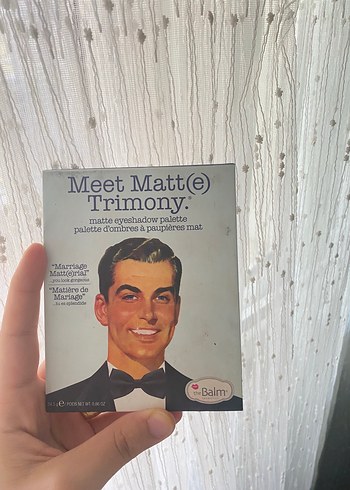 The Balm Meet Matt(e) Trimony Mat Göz Farı Paleti