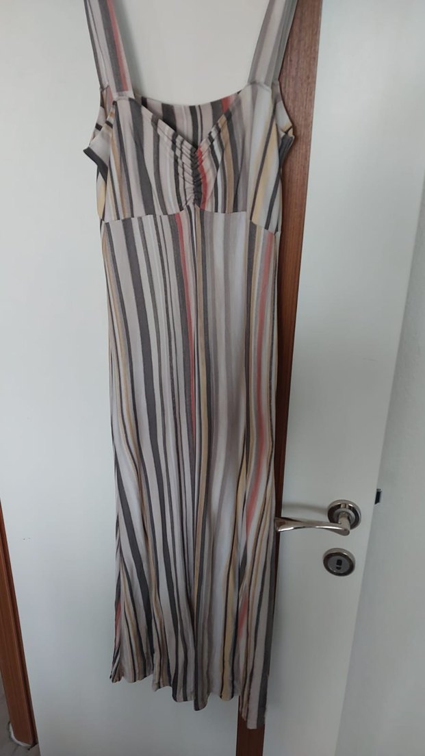 Bohem Tarz Uzun Askılı Elbise - Görsel 2