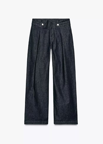 Zara Orj Kadın Lacivert Regular Fit Pile