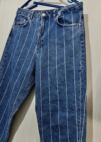 Stradivarius mom jean sıfır - Görsel 3