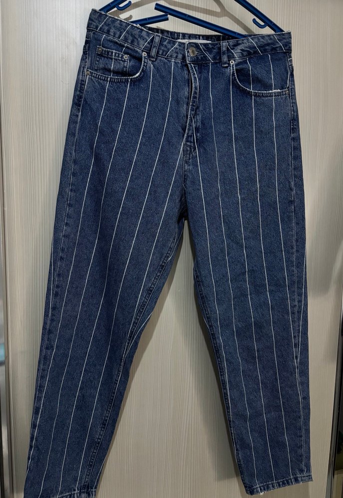 Stradivarius mom jean sıfır - Görsel 2