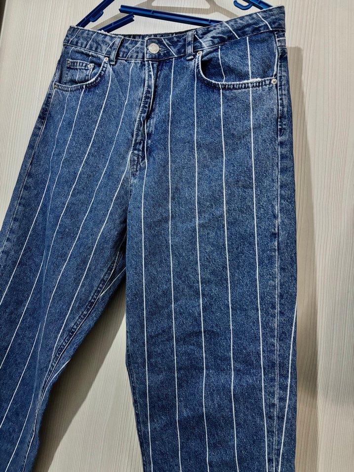 Stradivarius mom jean sıfır - Görsel 3
