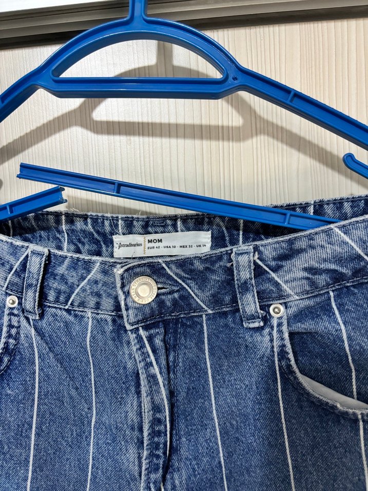 Stradivarius mom jean sıfır - Görsel 5