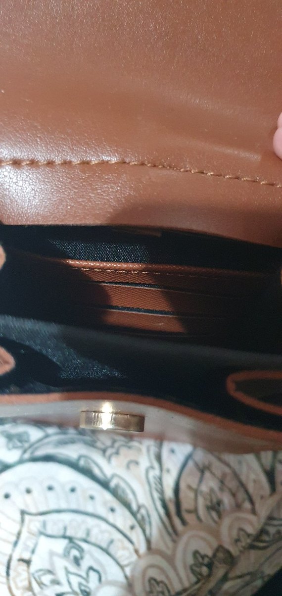 Kahverengi Deri Kadın Çapraz Çanta - Görsel 3