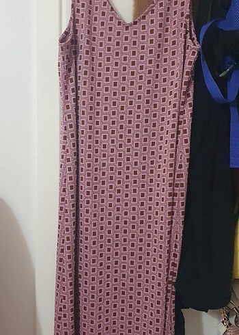 Jimmy Key Kahverengi Desenli elbise - Görsel 2