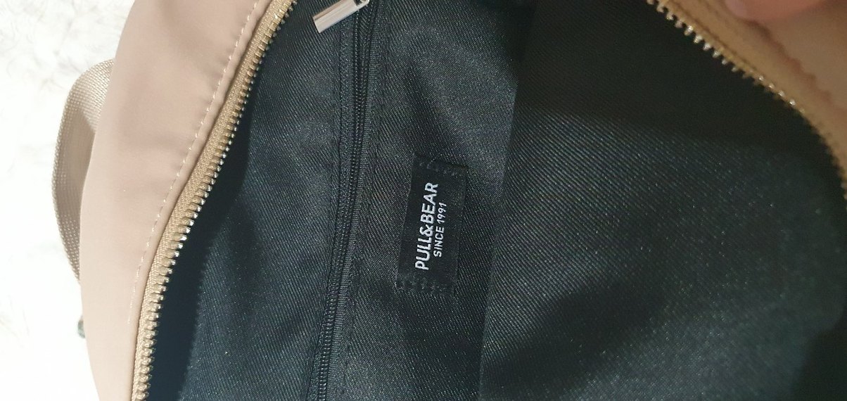 Bej Minimalist Sırt Çantası - Görsel 4