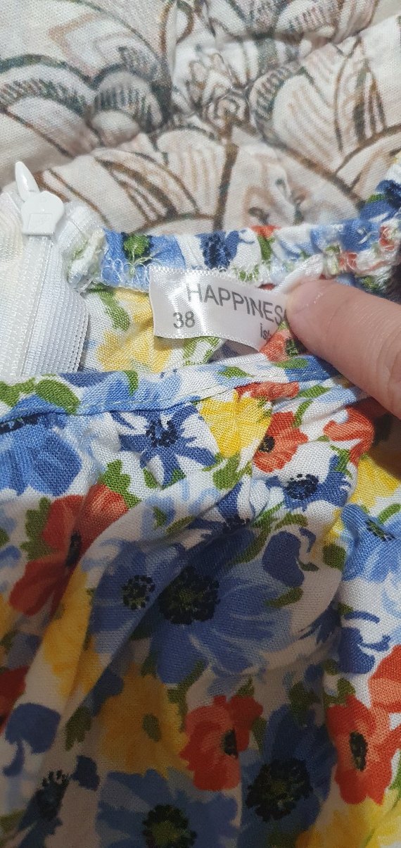 Çiçek Desenli Bohem Uzun Elbise - Görsel 3