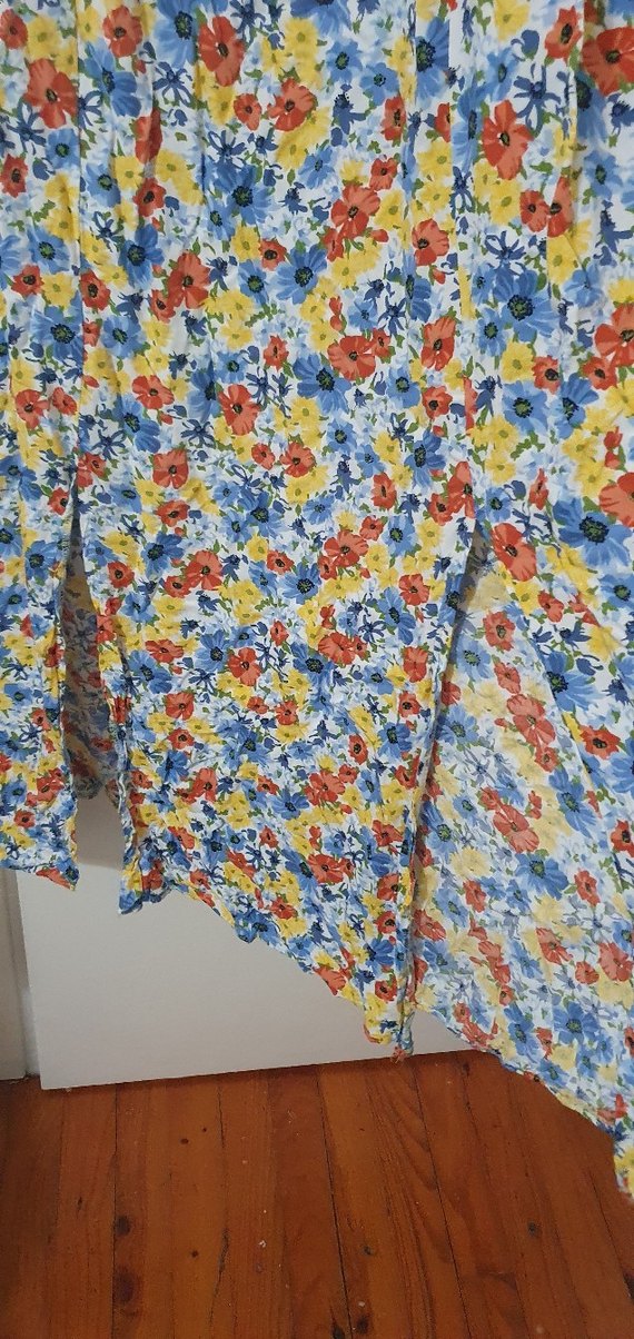 Çiçek Desenli Bohem Uzun Elbise - Görsel 2