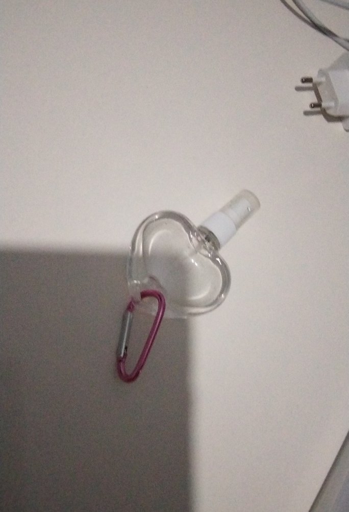 Kalp Şeklinde Kadın Parfüm Şişesi - Görsel 2