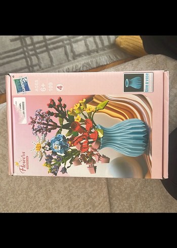 Pastel Renkli Lego Çiçek Aranjmanı