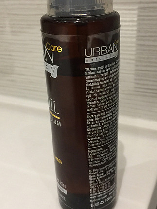 universal Beden Urban Care Argan Oil